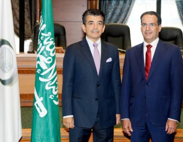 المدير العام للإيسيسكو يلتقي الملحق التجاري السعودي بالرباط