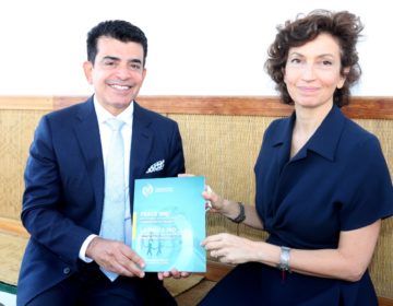 المدير العام للإيسيسكو يلتقي المديرة العامة لليونسكو في الرباط