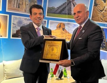 المدير العام للإيسيسكو يلتقي وزير خارجية العراق في بغداد